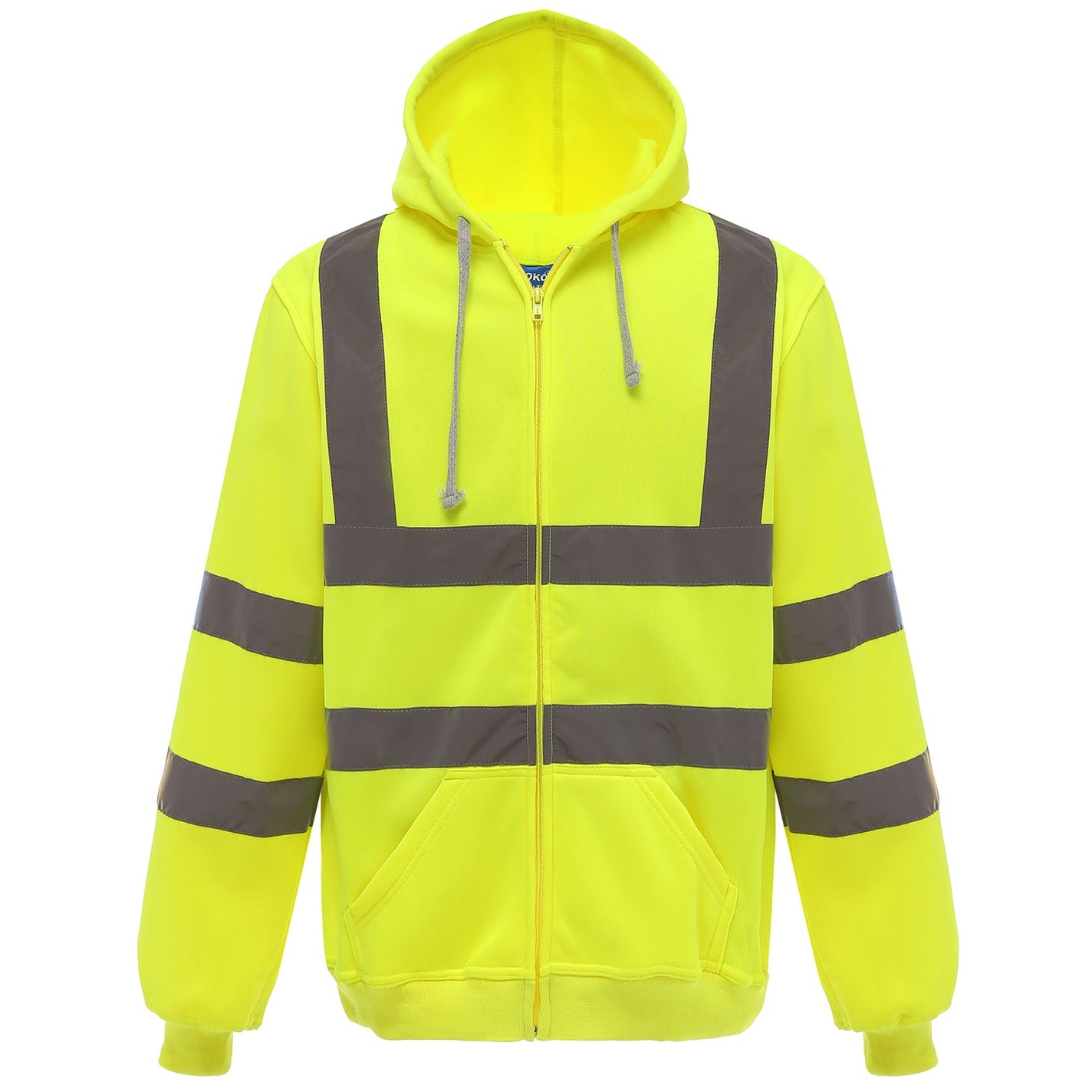 Hi-vis zip hoodie (HVK07)