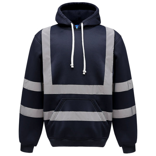 Hi-vis pull-over hoodie (HVK05)