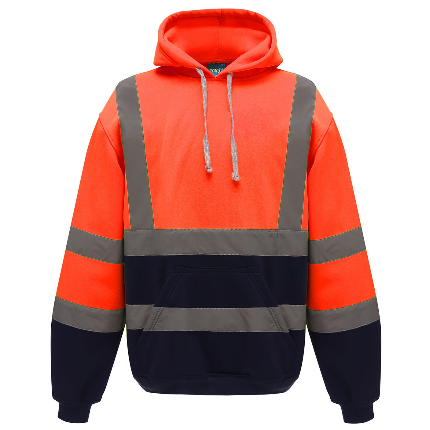 Hi-vis pull-over hoodie (HVK05)