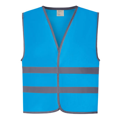 Hi-vis reflective border kids waistcoat (HVW102CH)