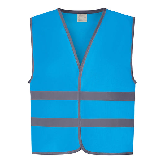Hi-vis reflective border kids waistcoat (HVW102CH)