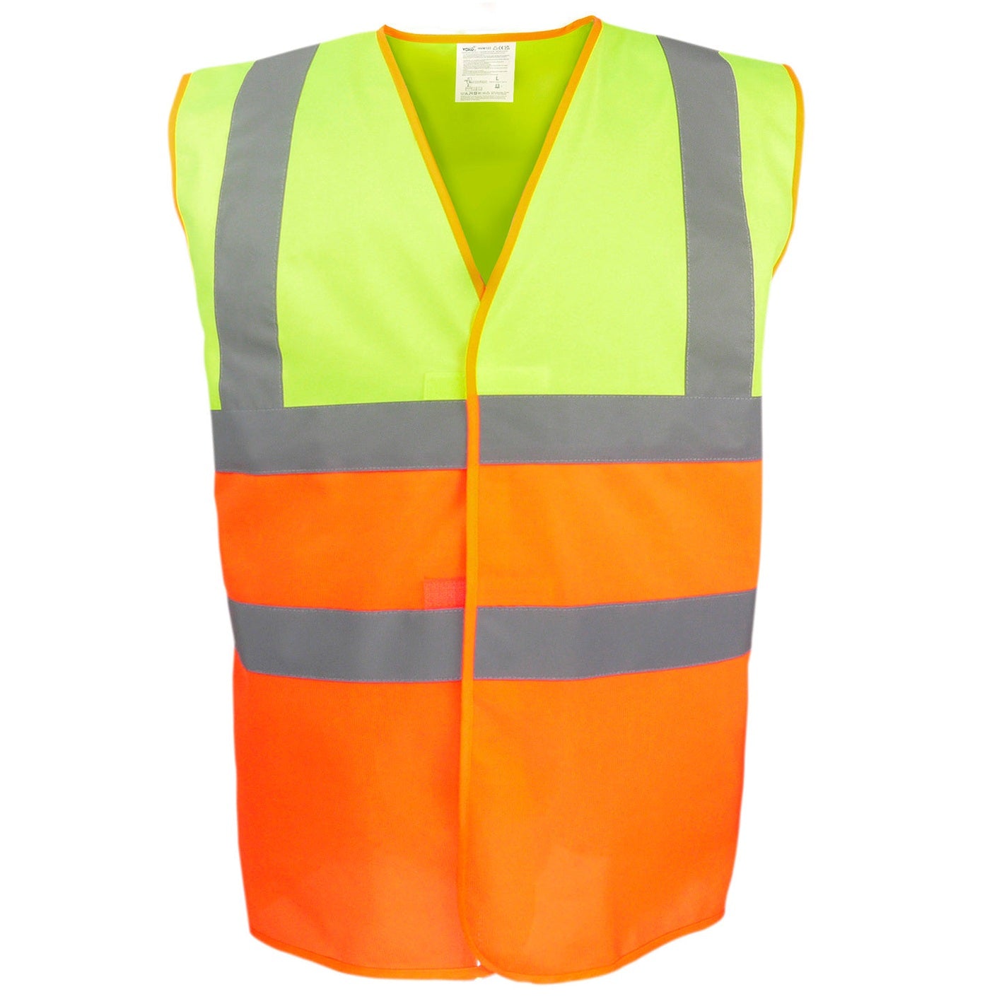 Hi-vis two-tone waistcoat (HVW122)