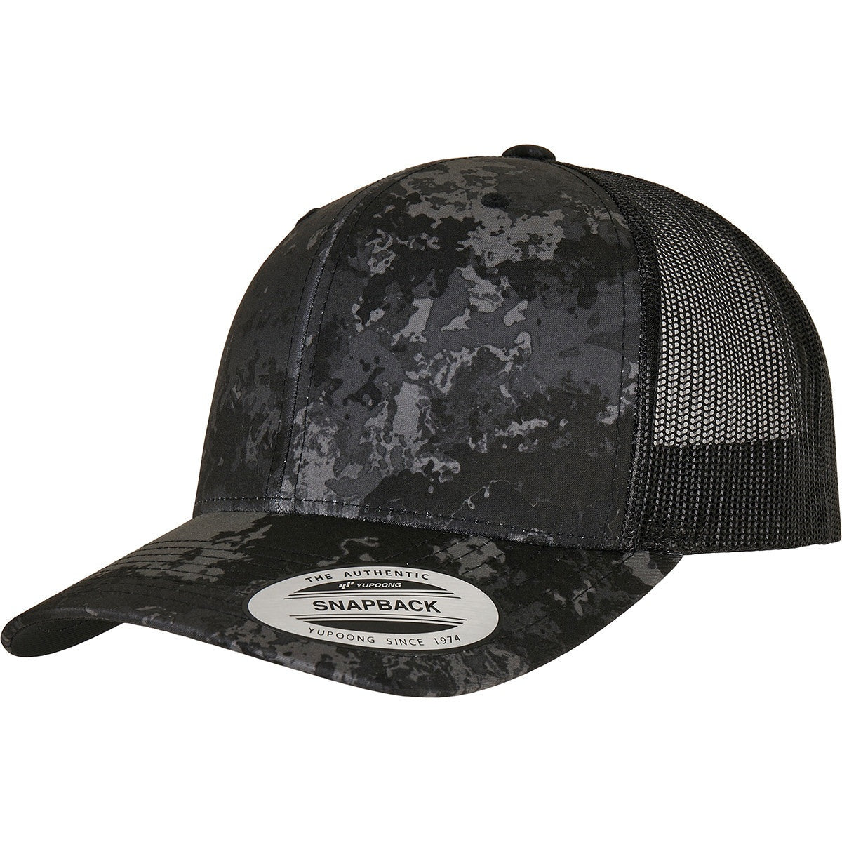 YP Classics® Veil Camo retro trucker cap (6606VC)