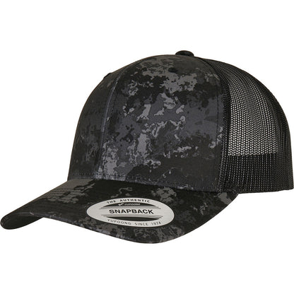 YP Classics® Veil Camo retro trucker cap (6606VC)