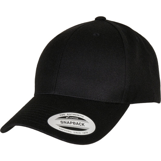 Premium curved visor snapback cap (6789M)
