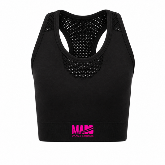 Pink MADD Kids Seamless Crop Top