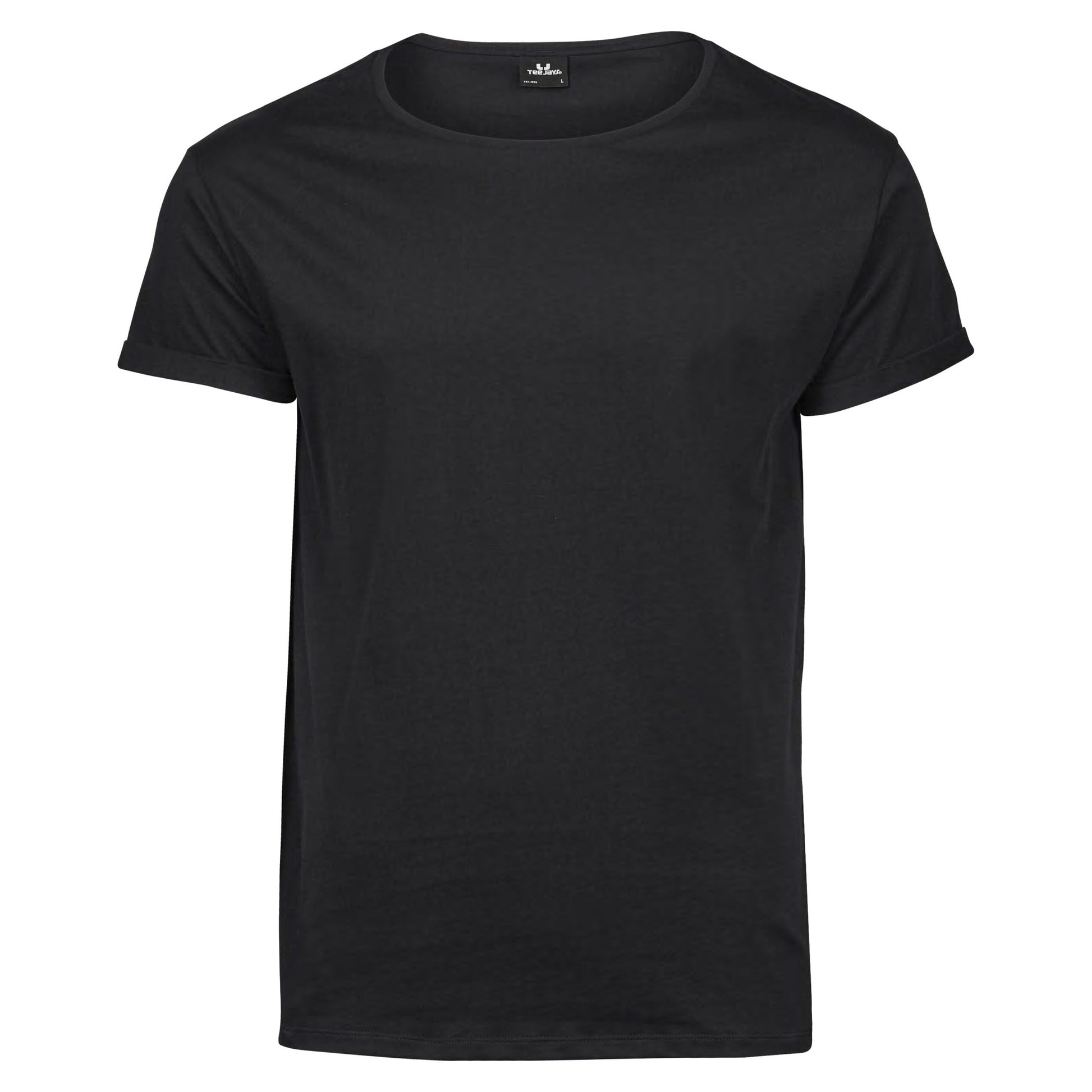 Men's Roll-Up Tee - Black