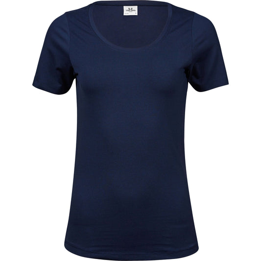 Ladies' Stretch Tee - Navy