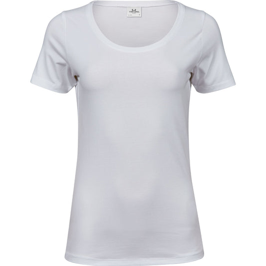 Ladies' Stretch Tee - White