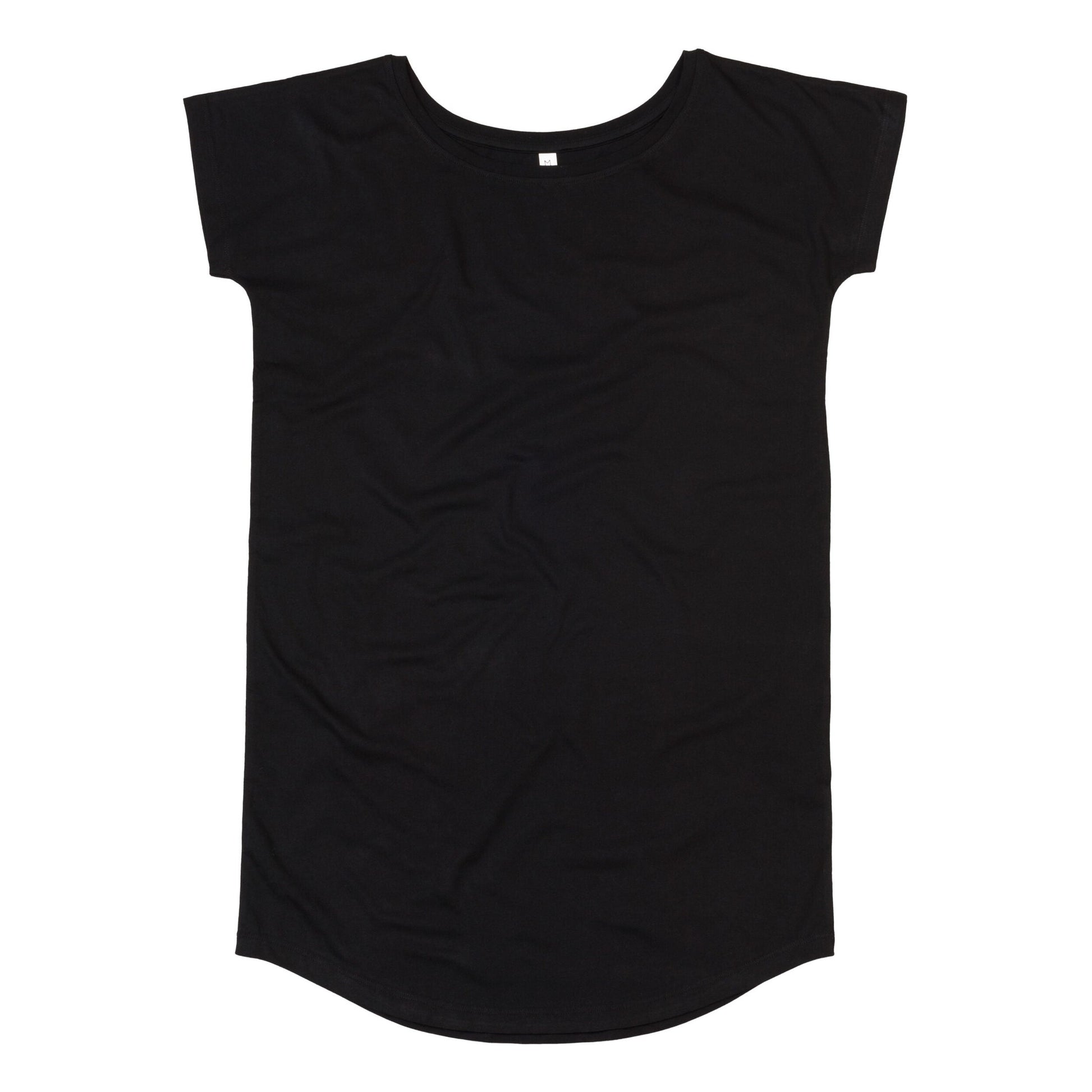 Women&#39;s Loose Fit T Dress - Black
