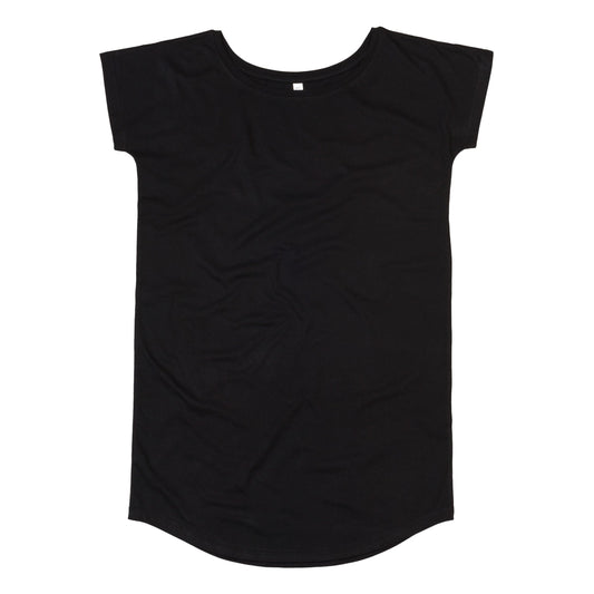 Women&#39;s Loose Fit T Dress - Black