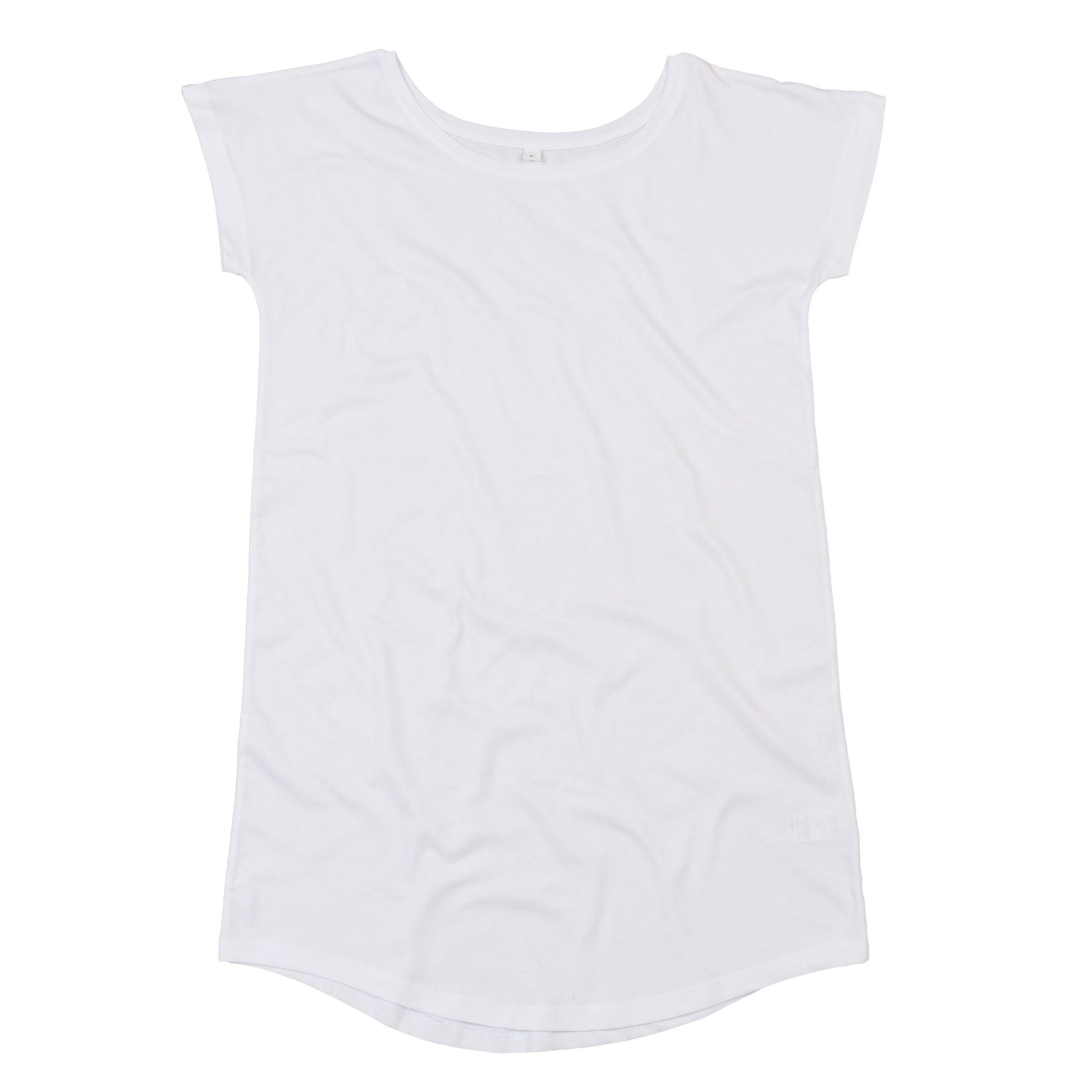 Women&#39;s Loose Fit T Dress - White