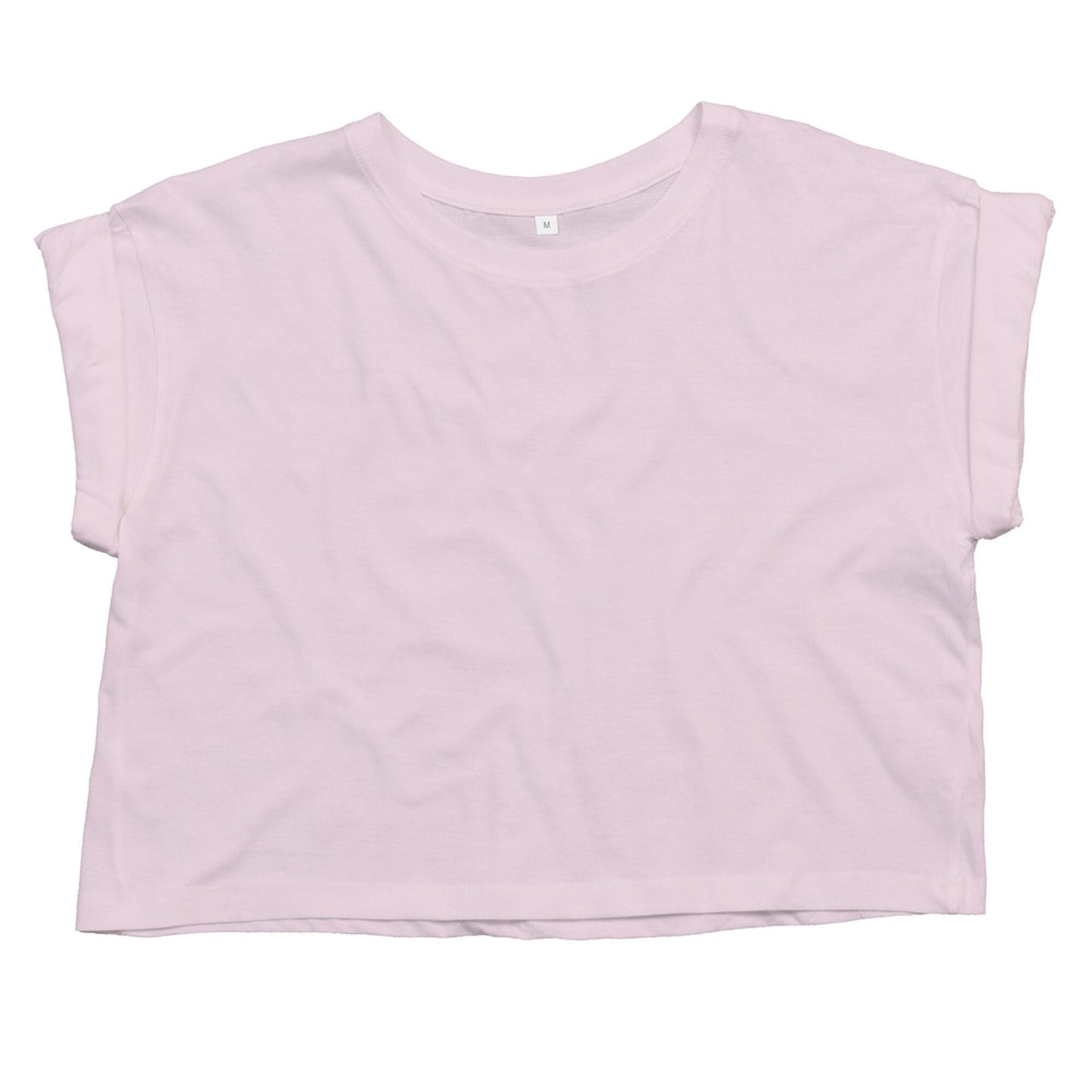 Women's Crop Top T - Soft Pink