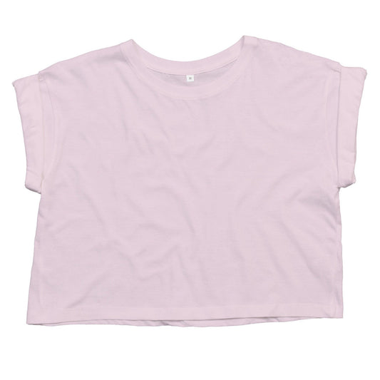 Women's Crop Top T - Soft Pink