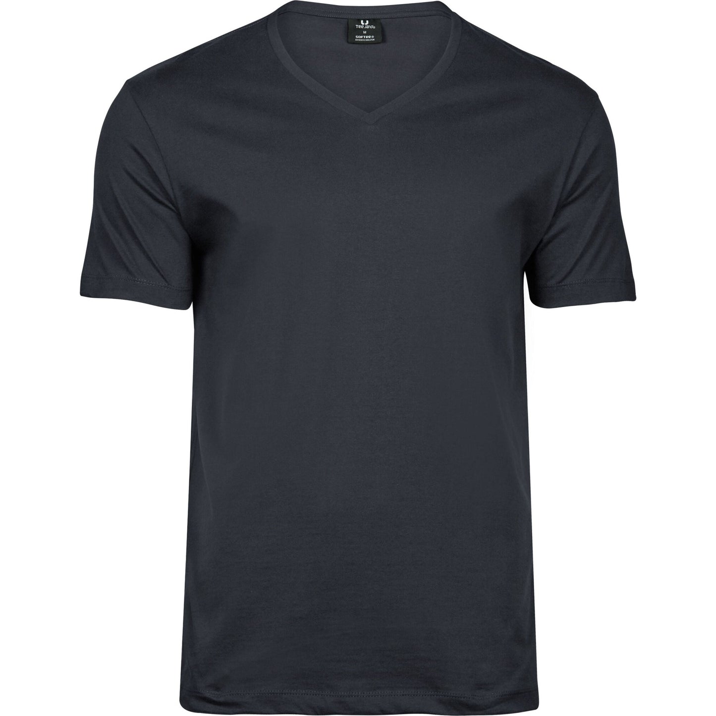 Men's Fashion V-Neck Sof-Tee - Dark Grey