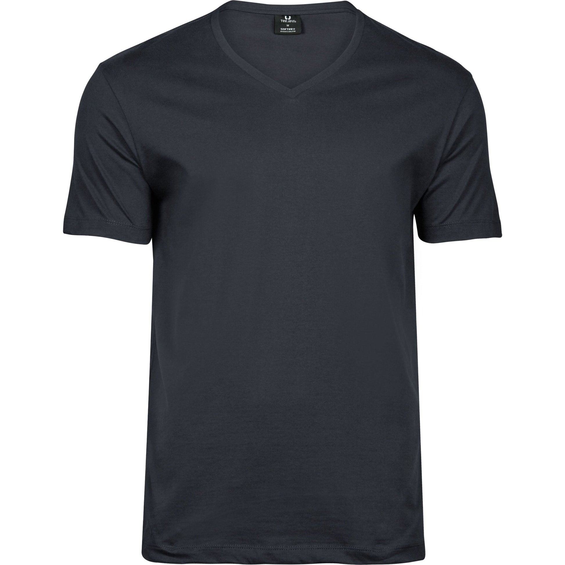 Men's Fashion V-Neck Sof-Tee - Dark Grey