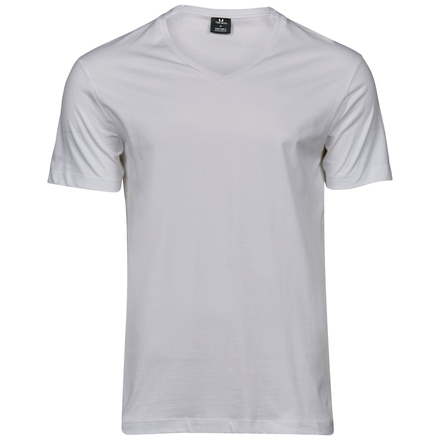 Men's Fashion V-Neck Sof-Tee - White