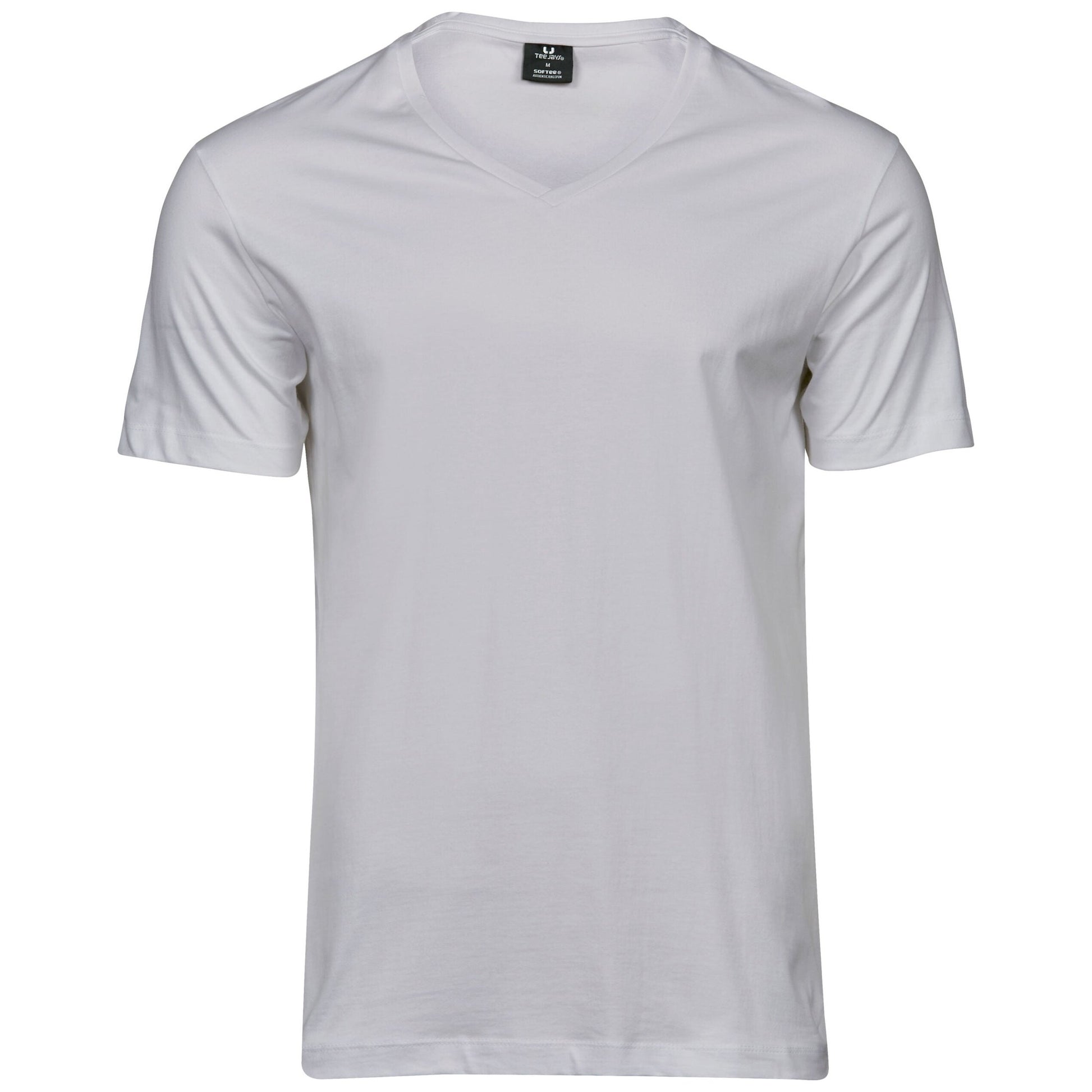 Men's Fashion V-Neck Sof-Tee - White
