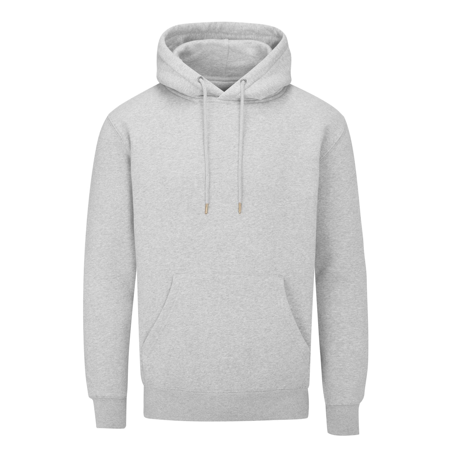 Essential Organic Hoodie - Heather Grey Melange