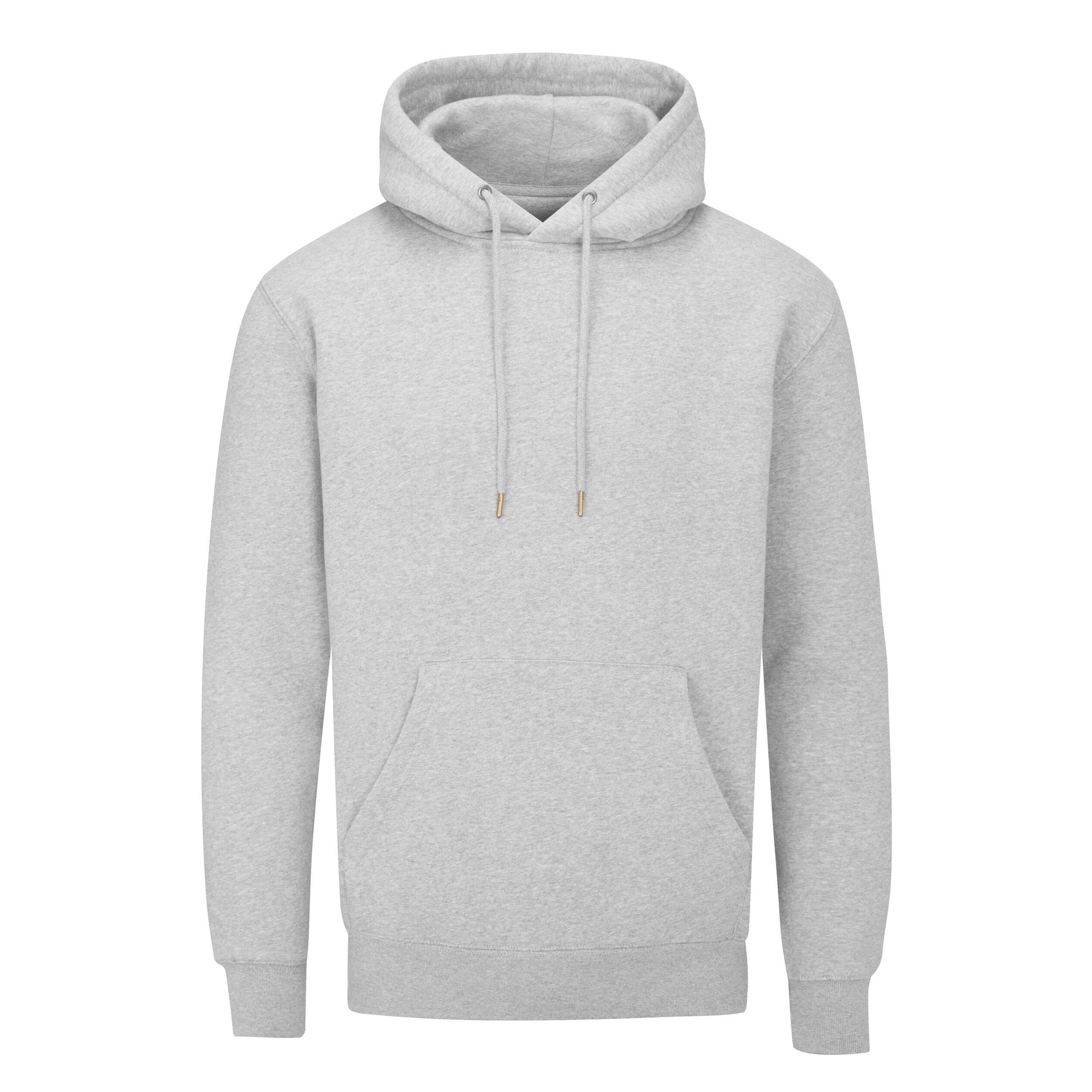 Essential Organic Hoodie - Heather Grey Melange