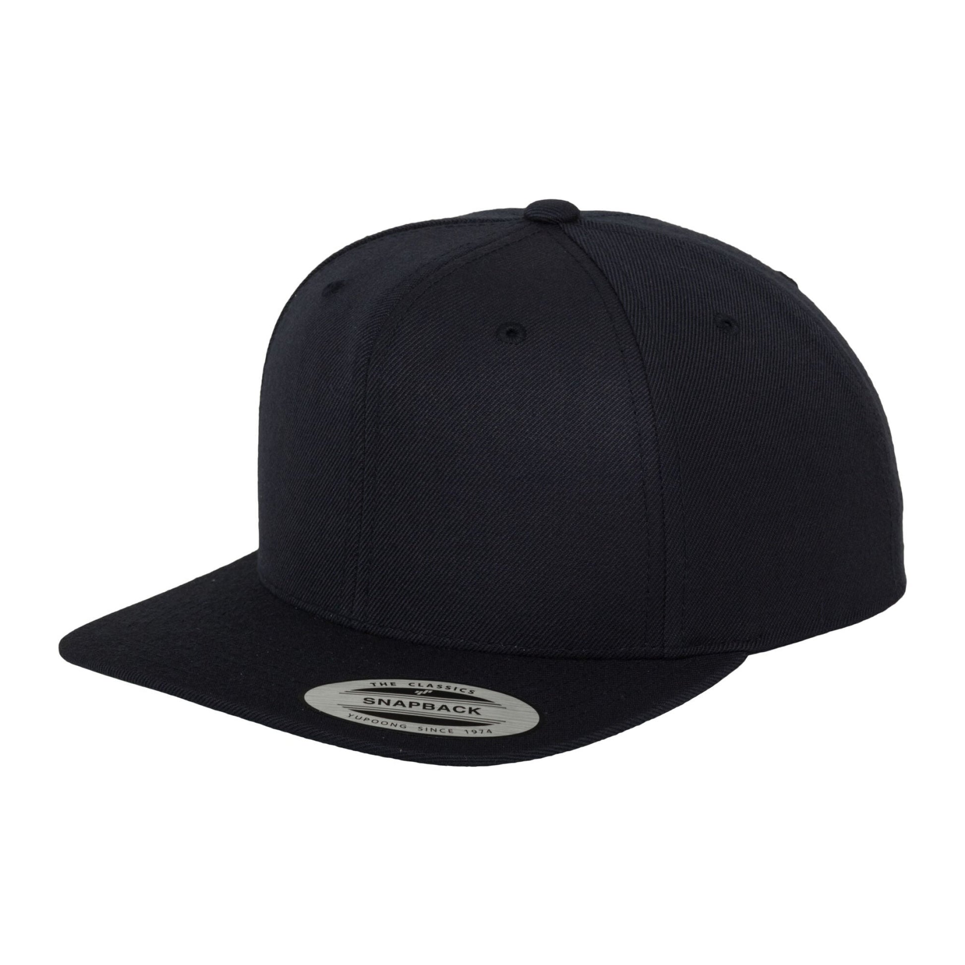Classic Snapback Cap - Dark Navy