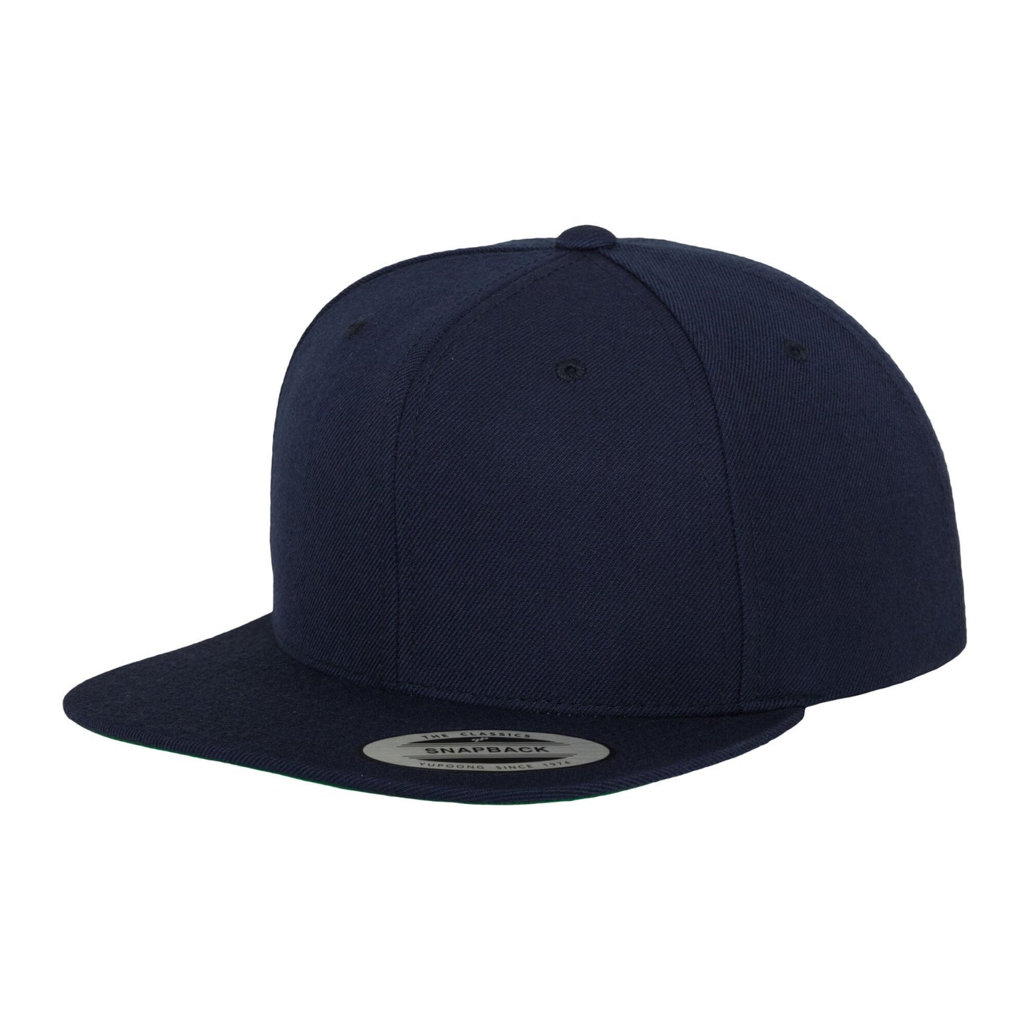 Classic Snapback Cap - Navy