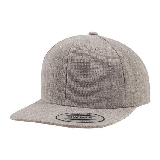 Classic Snapback Cap - Heather/Heather