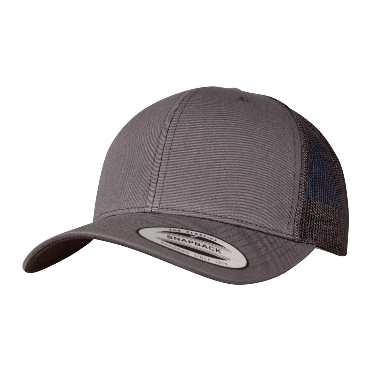 Retro Trucker Cap - Dark Grey