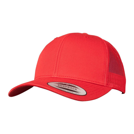 Retro Trucker Cap - Red