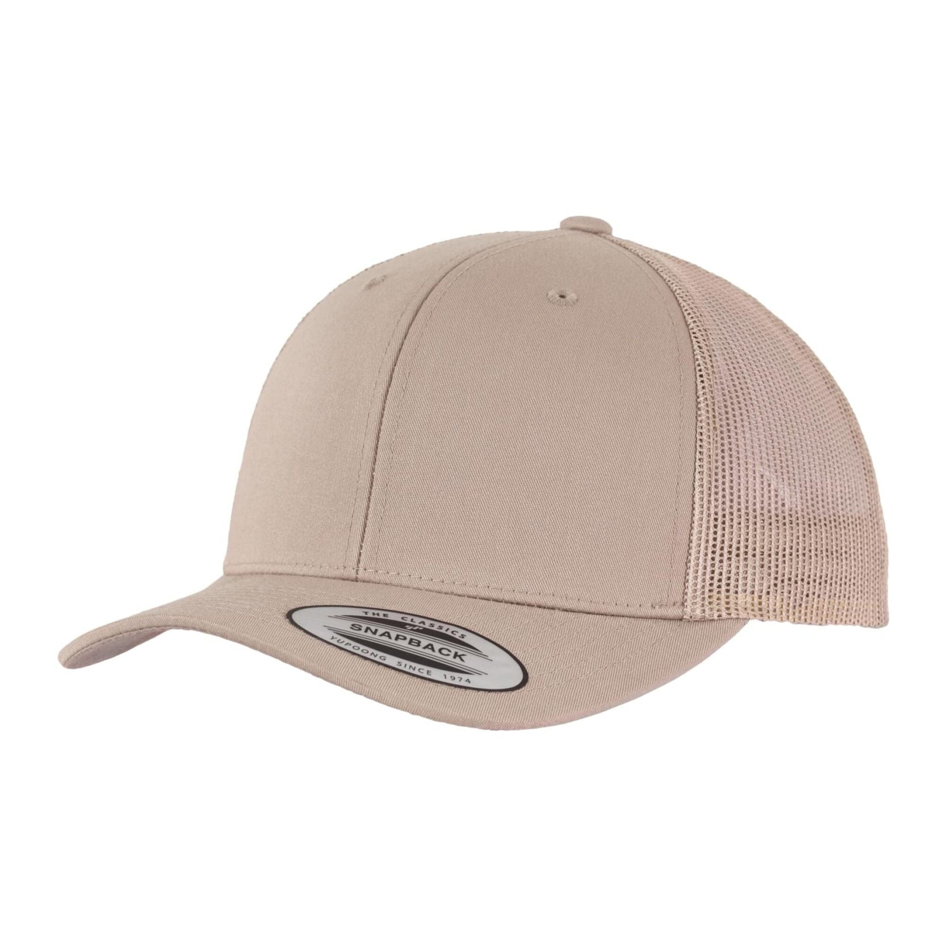Retro Trucker Cap - Khaki