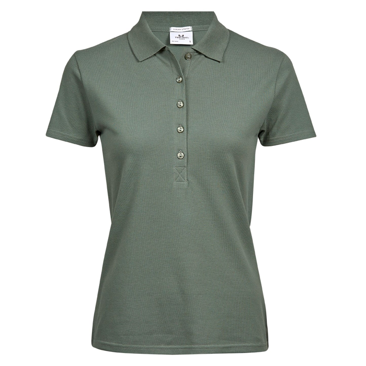 Ladies' Luxury Stretch Polo - Leaf Green