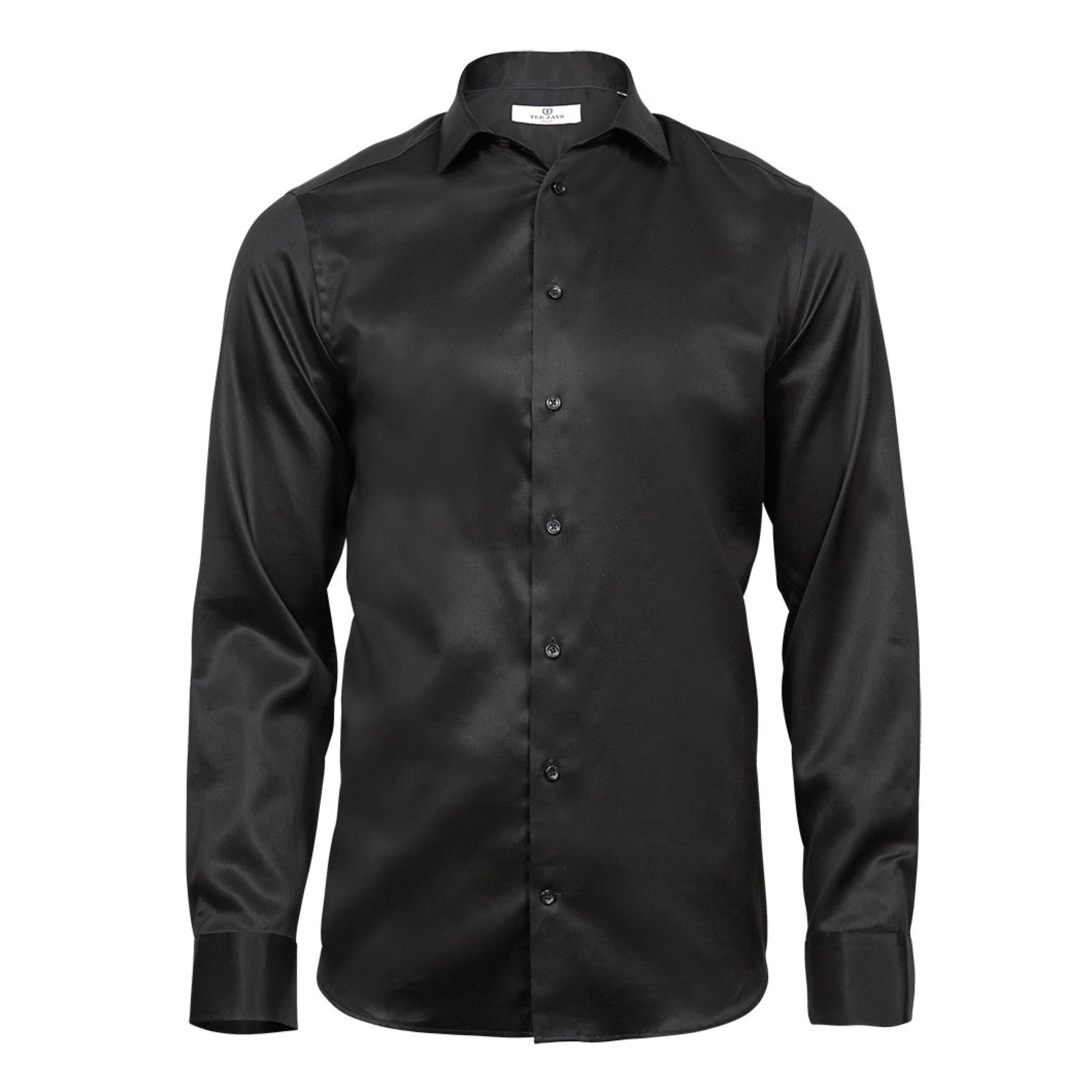Men's Luxury Slim Fit Shirt - Black