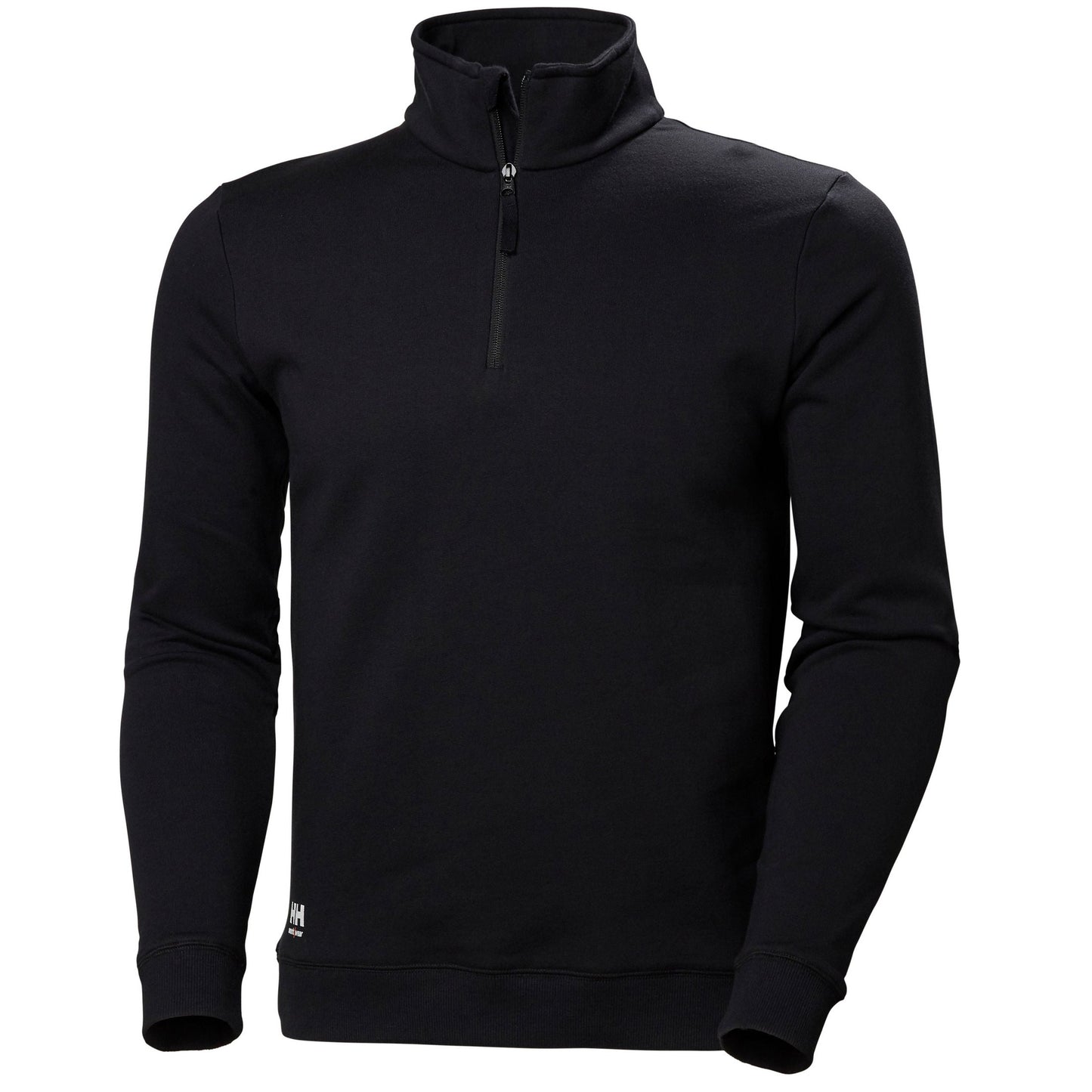 Manchester Half Zip Sweatshirt - Black