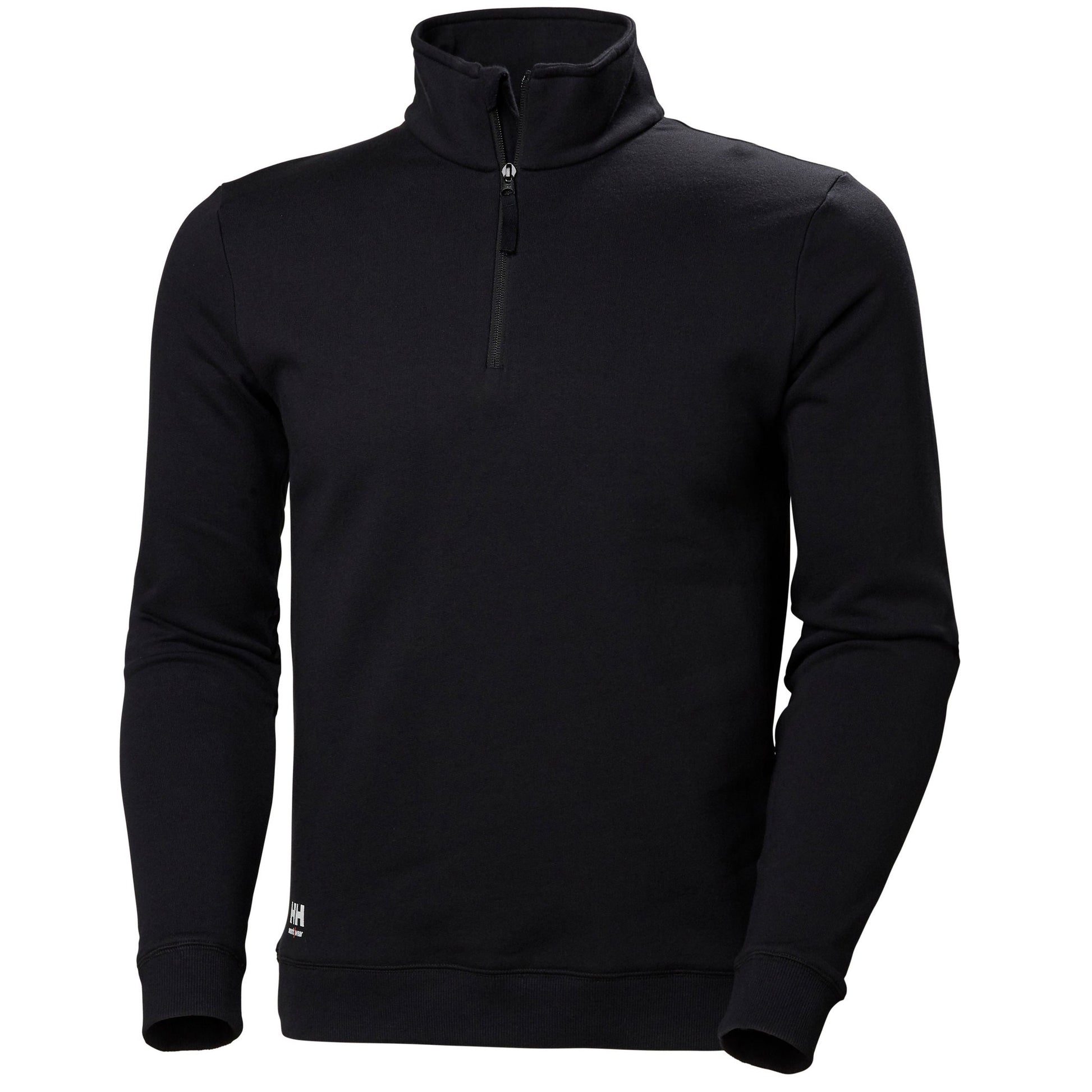 Manchester Half Zip Sweatshirt - Black
