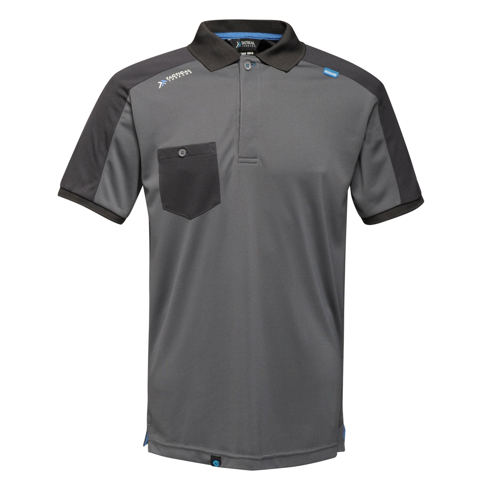 Offensive Wicking Polo - Seal Grey