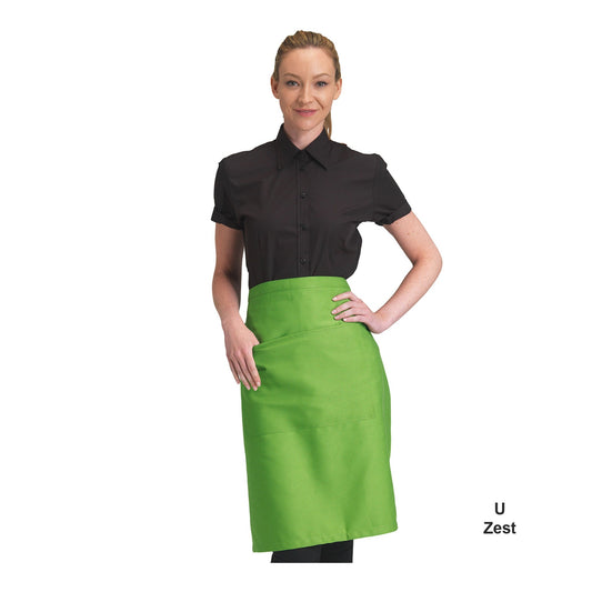 Recycled Waist Apron With Pocket 
 - Zest