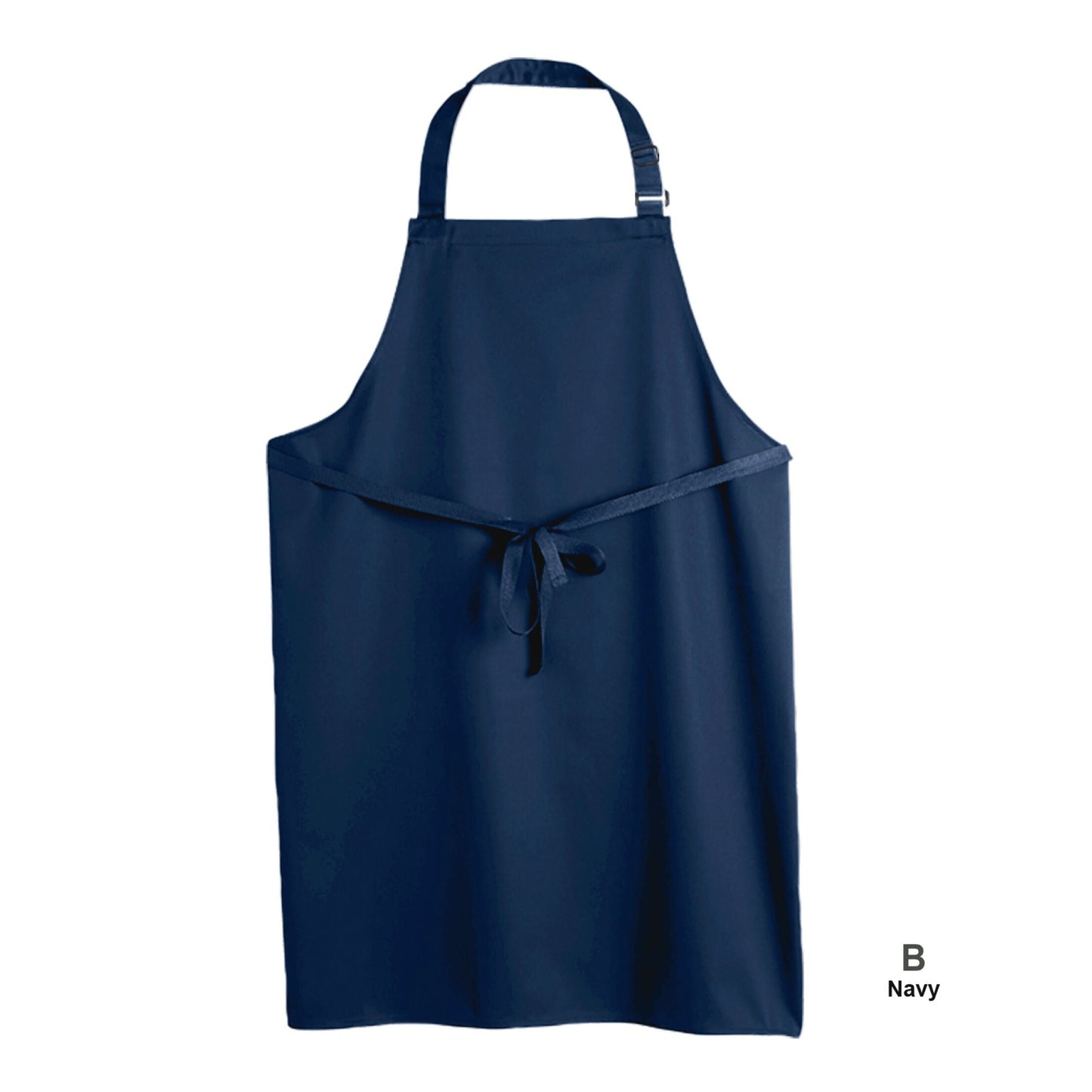 Multi-Coloured Recycled Bib Apron - Navy