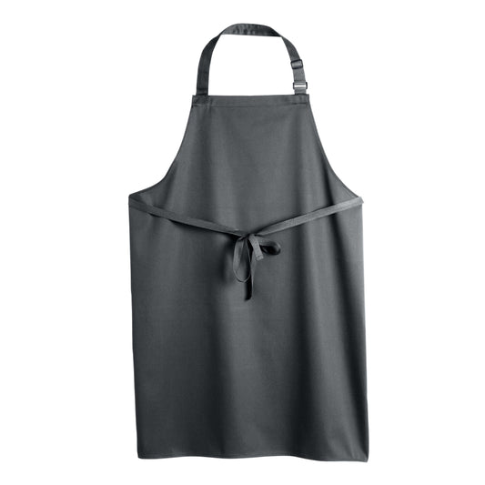 Multi-Coloured Recycled Bib Apron - Storm Grey