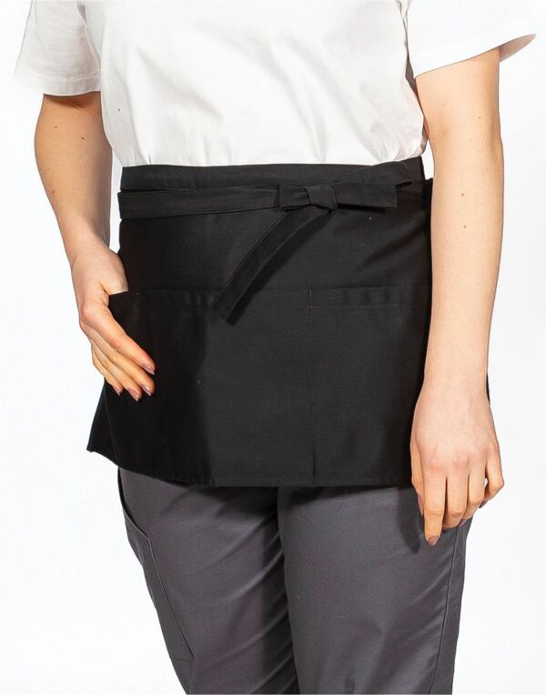 Money Pocket Apron - Black
