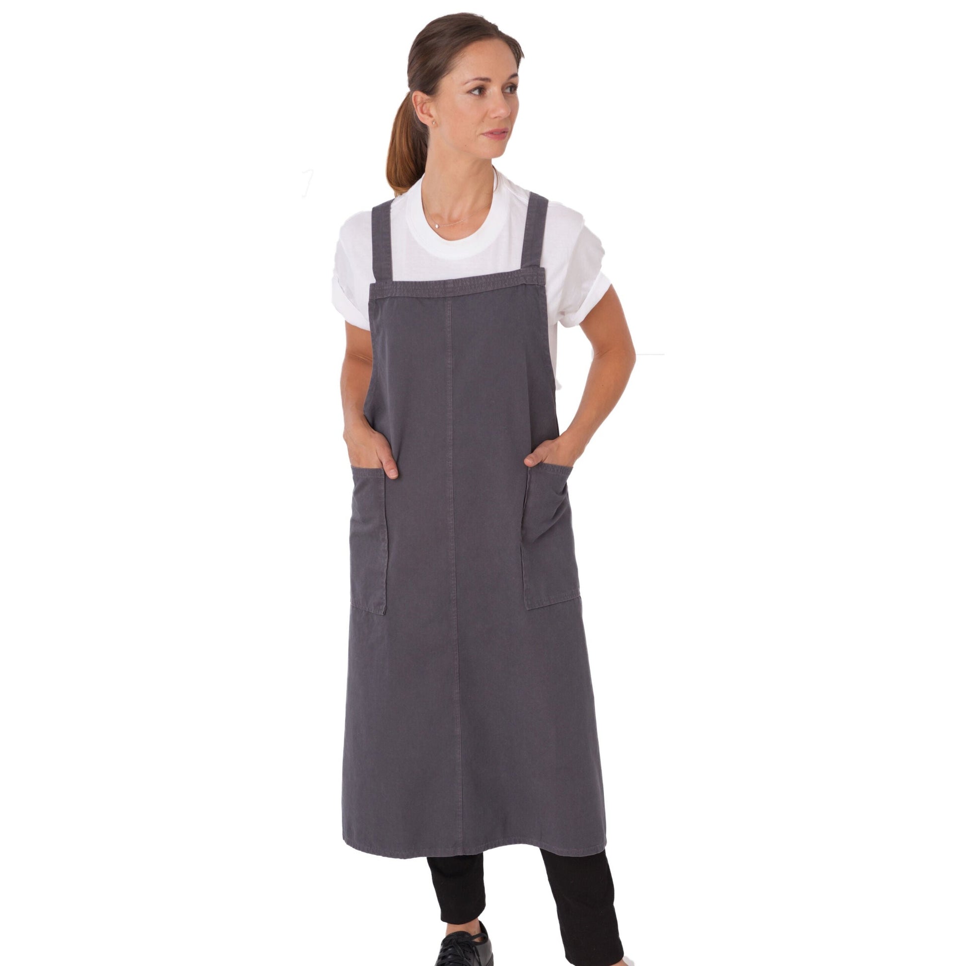 "Originals" Shift Apron - Storm Grey