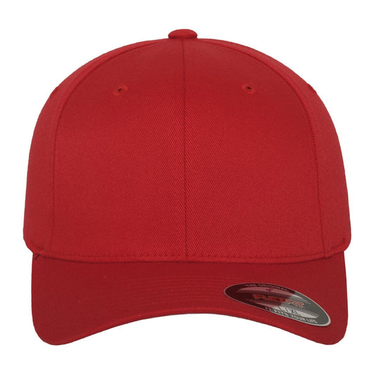Wooly Combed Cap - Red