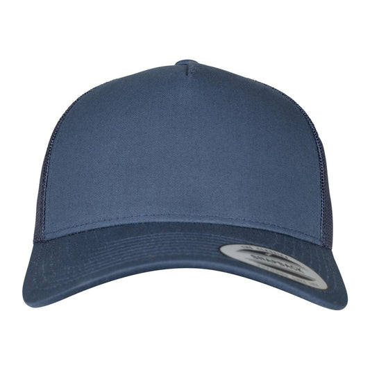 5 Panel Retro Trucker Cap - Navy