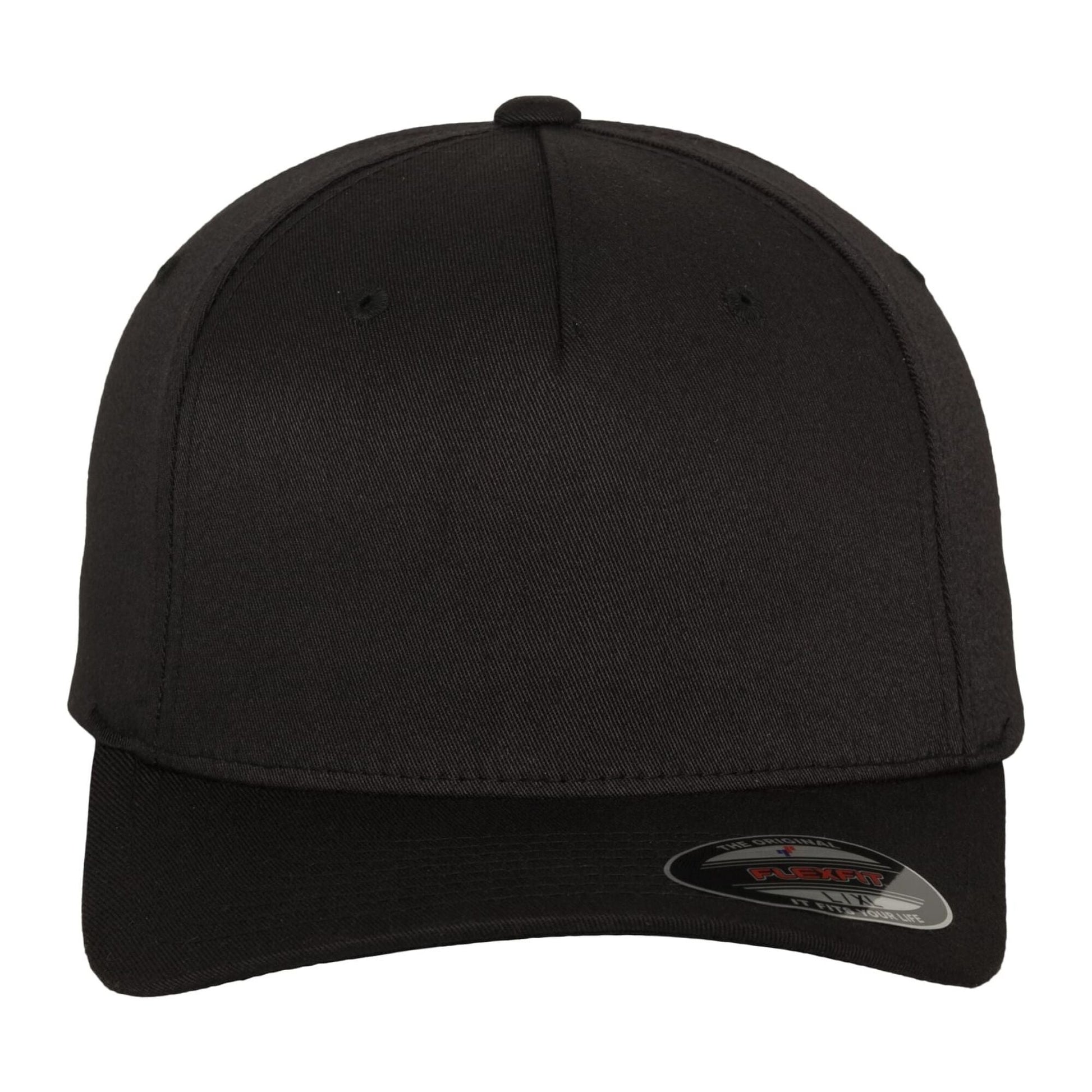5 Panel Cap - Black