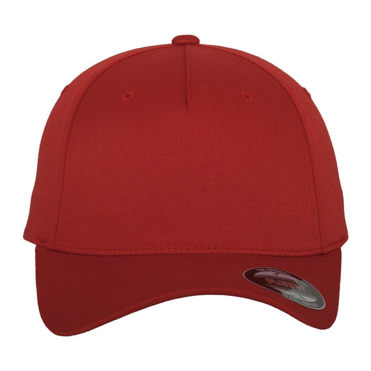 5 Panel Cap - Red