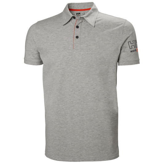 Kensington Polo - Grey Melange