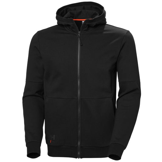 Evo Zip Hoodie - Black