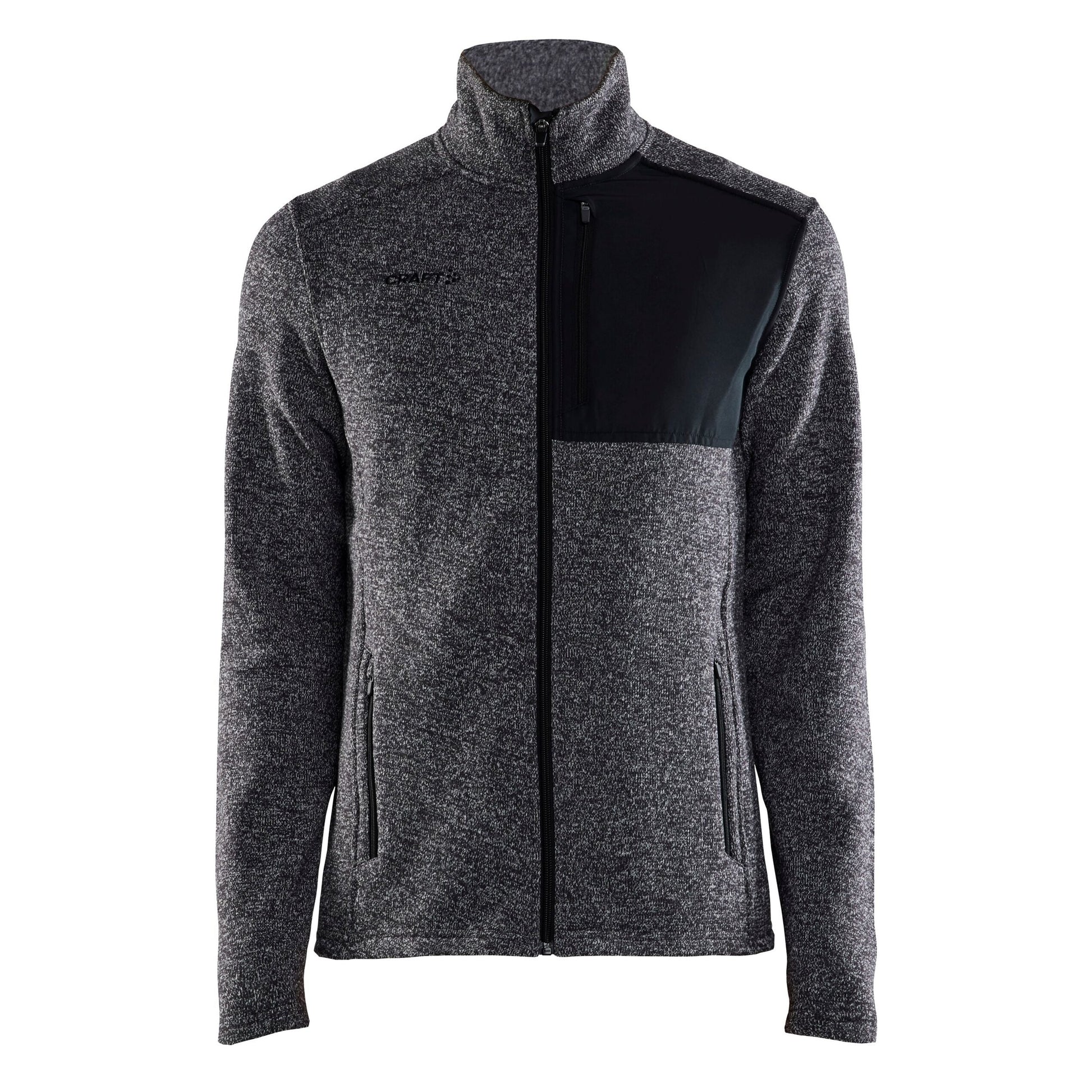 Men's ADV Explore Heavy Fleece Jacket - Black Melange