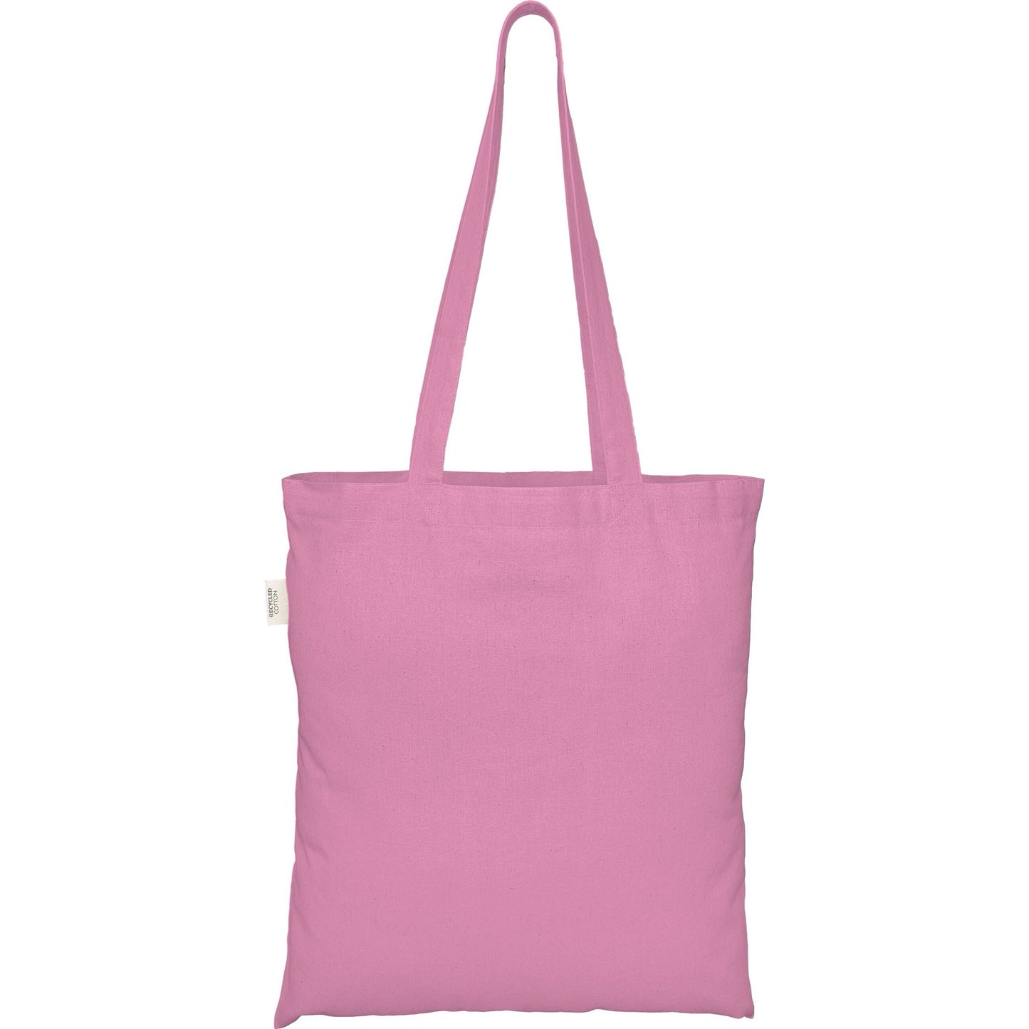 100% Recycled Cotton Tote Bag - Pink