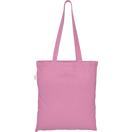 100% Recycled Cotton Tote Bag - Pink