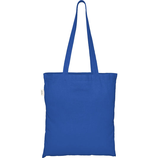 100% Recycled Cotton Tote Bag - Royal Blue